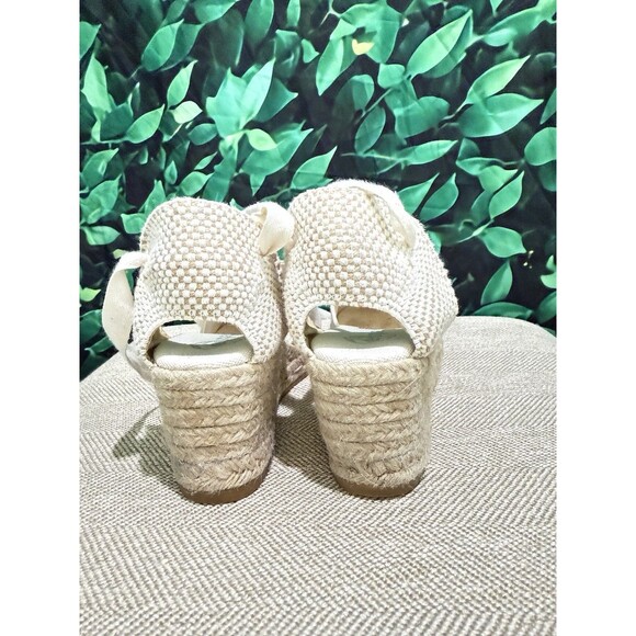 Espadrilles Ankle Tie Wedge Espadrilles EU 40 US 9 Made in Spain - Picture 5 of 8
